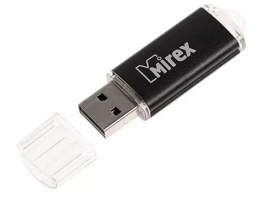 USB Флеш Mirex 32Gb UNIT BLACK (13600-FMUUND32)